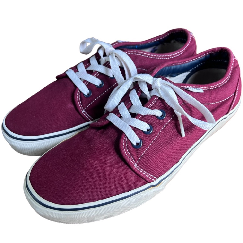 Vans Men’s Burgundy Maroon Skate
Sneakers Size 9.5
